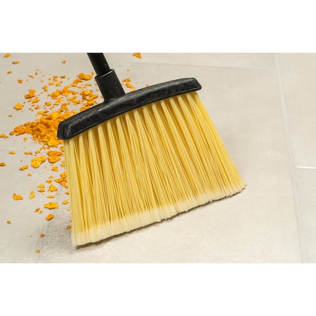 6 in Sweep Face Lobby Broom, Black MPN:4686100