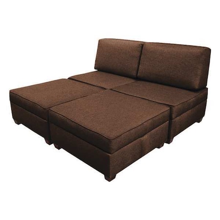 King Sleeper Sofa with Storage, Brown MPN:MFKB-ES