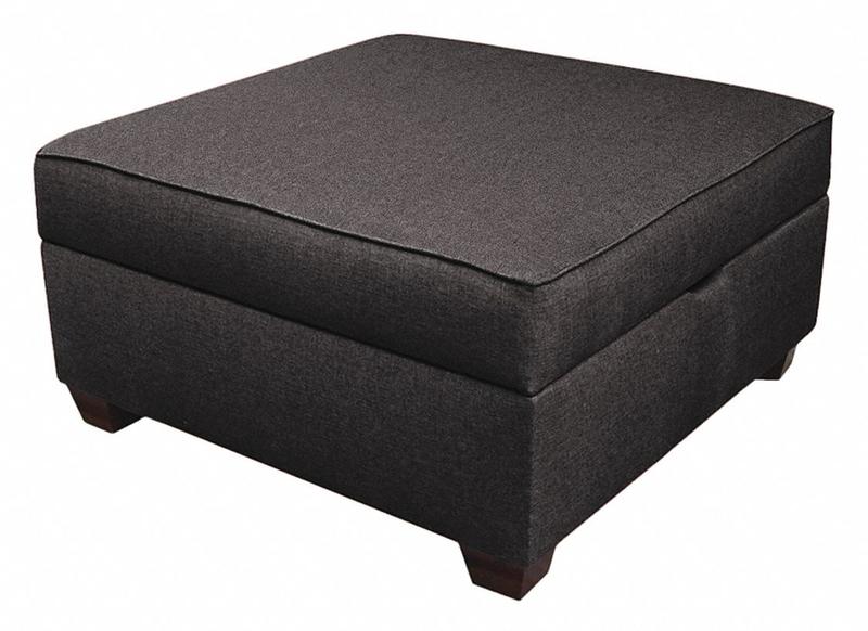 Storage Ottoman 30 W Gray Upholstery MPN:IMFO30-AQ