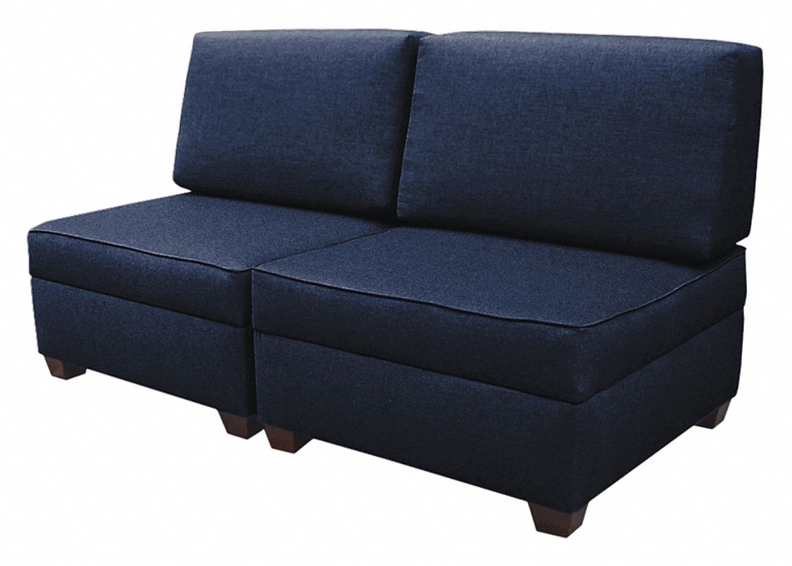 Sleeper Sofa 72 W x 36 D Blue Upholstery MPN:IMFSB-DM