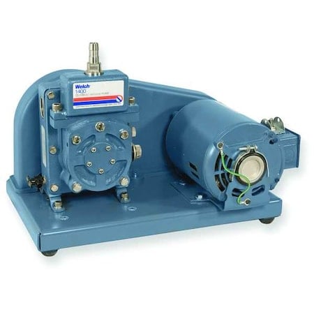 Vacuum Pump, 1/3 HP, 0.9 cfm, 115V MPN:1400B-01