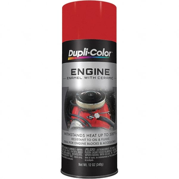 12 oz Red Automotive Heat Resistant Paint MPN:EDE165307
