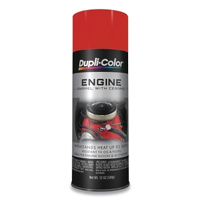 Engine Enamel Wceramic Chevrolet ORANGE-RED12OZ MPN:EDE160707