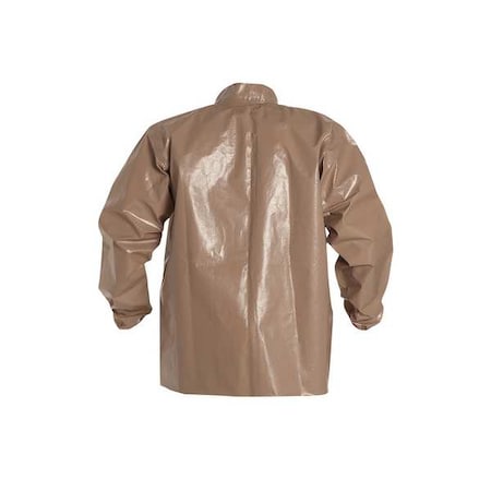 Tychem 5000 Jacket Mandarin Collar Tan Xl MPN:C3670TTNXL000600