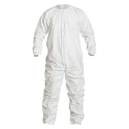 Tyvek Isoclean Cvrl Bound Neck Wh 0S 2X MPN:IC253BWH2X00250S