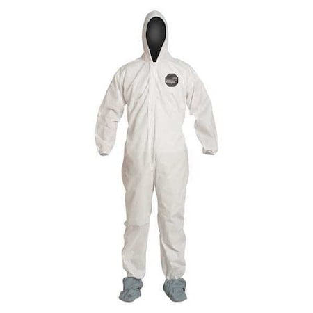 Proshield 10 Coverall Att Boots White 2X MPN:PB122SWH2X002500