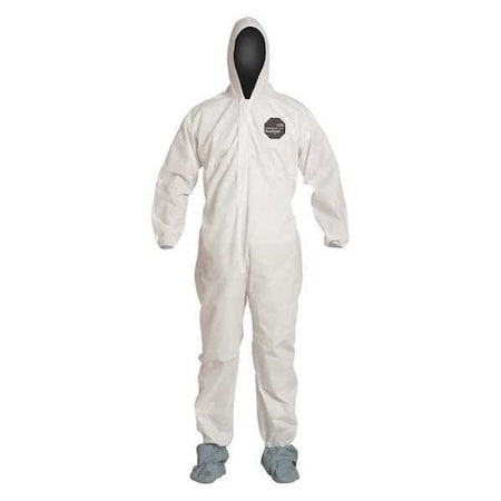 Proshield 10 Coverall Att Boots White Xl MPN:PB122SWHXL002500
