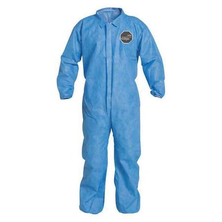 Proshield 10 Coverall Collar Blue Lg MPN:PB125SBULG002500