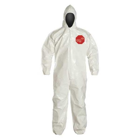 Tychem 4000 Hooded Cvrlbound Seams Wh 2X MPN:SL127BWH2X001200