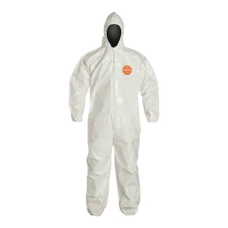 Tychem 4000 Hooded Cvrlbound Seams Wh Md MPN:SL127BWHMD001200