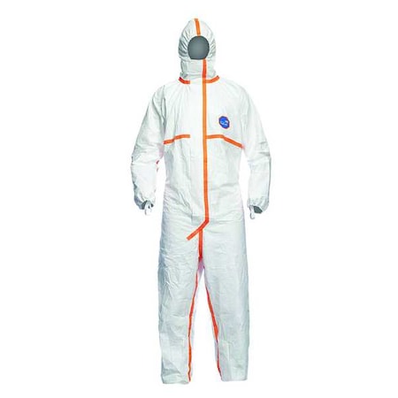 Tyvek 800 Coverall Withhood White Xl MPN:TJ198TWHXL0025PI