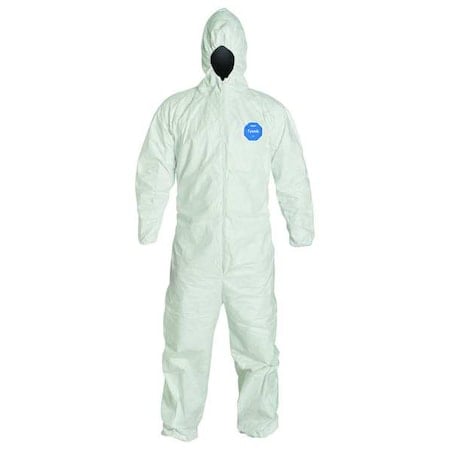 Tyvek 400 Coverall Comfort Fit White Xl MPN:TY127SWHXL002500