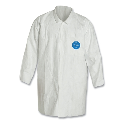 Tyvek 400 Lab Coat Collar White 7X MPN:TY212SWH7X003000