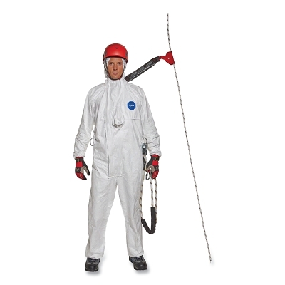 Tyvek 500 HP Coverall White 4X MPN:TY178SWH4X0025HP
