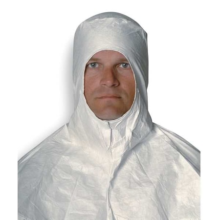 Tyvek Isoclean Cleanroom Hood, White, 1.2 oz., PK100 MPN:IC668BWH000100CS