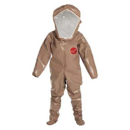 Tychem 5000 Encapsulated Level B Suit, XL, Rear, PK6 MPN:C3528TTN