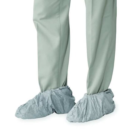 Disposable Shoe Covers, Tyvek® 400 FC, Gray, Slip Resistant Sole: Yes, Universal MPN:FC450SGY00020000