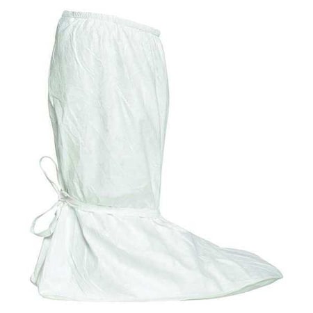 Disposable Boot Covers, Tyvek® IsoClean®, White, Slip Resistant Sole: Yes, L MPN:IC457SWHLG01000S