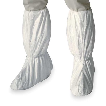 Disposable Boot Covers, Tyvek® IsoClean®, White, Slip Resistant Sole: Yes, M MPN:IC458BWHMD0100CS