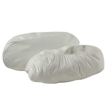 Disposable Shoe Covers, Tyvek® IsoClean®, White, Slip Resistant Sole: Yes, M MPN:IC461SWHMD03000B