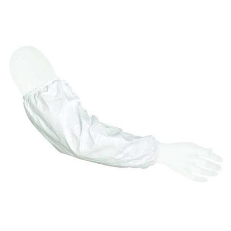 Disposable Sleeve, Universal, Tyvek® 400, Elastic, Elastic Cuff, Bound Seam MPN:IC501BWH0001000B