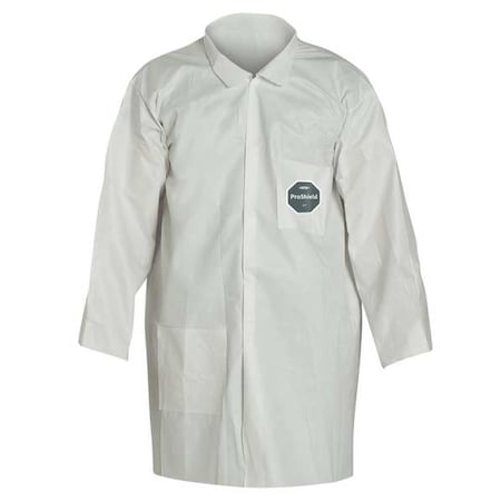 ProShield 60 Disposable Lab Coat, ProShield®, Snaps Closure, White, 3XL, 30 PK MPN:NG212SWH3X003000