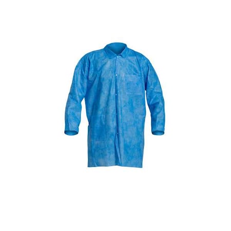 ProShield 10 Lab Coat, ProShield®, Snaps Closure, Blue, S, 30 PK MPN:PB212SBUSM003000