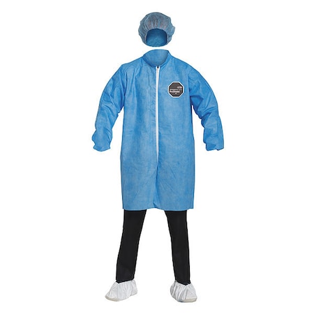 ProShield 10 Disposable Lab Coat, ProShield®, Snaps Closure, Blue, 2XL, 30 PK MPN:PB219SBU2X003000