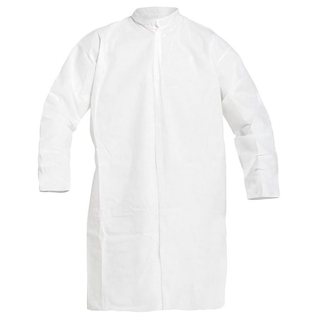 ProShield 10 Disposable Lab Coat, ProShield®, Snaps Closure, White, S, 30 PK MPN:PB267SWHSM003000