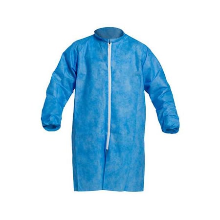 Lab Frock, ProShield®, Serged, 39 1/4 in, Blue, 30 PK MPN:PB271SBUMD003000
