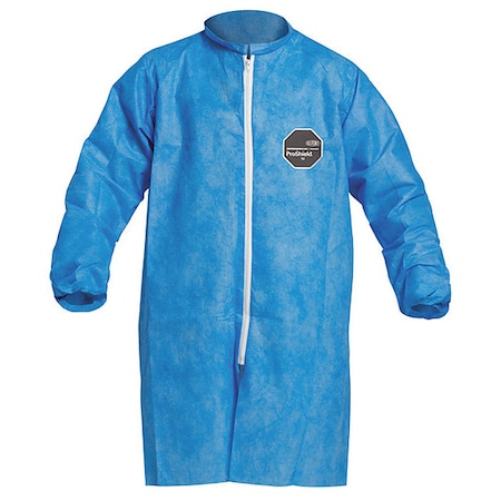 ProShield 10 Disposable Lab Coat, ProShield®, Zipper Closure, Blue, XL, 30 PK MPN:PB271SBUXL003000