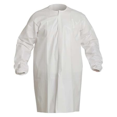 ProClean Disposable Lab Frock, ProClean®, Snaps Closure, White, 3XL, 30 PK MPN:PC270SWH3X00300B