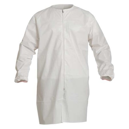 Lab Frock, ProClean®, Serged, Knee Length, White, 30 PK MPN:PC271SWH2X00300B