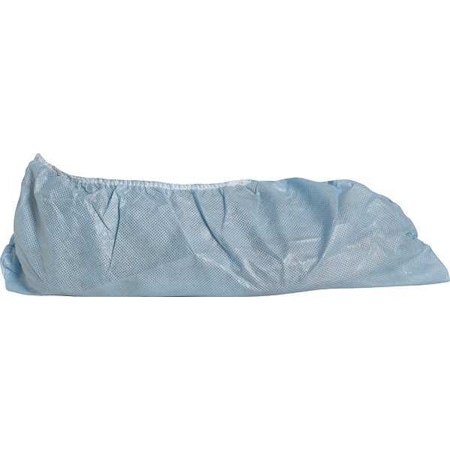 Disposable Shoe Covers, Polyethylene Coated Spunbond Polypropylene, Blue, Slip Resistant Sole: Yes MPN:PE440SBULG020000