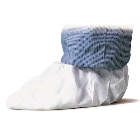 ProShield Disposable Shoe Cover, Spunbond Polypropylene, Slip Resistant Sole, XL, White, PK200 MPN:PE440SWHXL020000