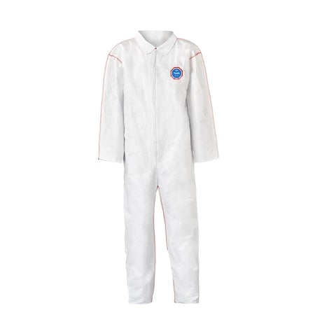Tyvek, coverall, SFR, PPE, protection, flame-resistant, 30 5/8 in Inseam, Tyvek®, Zipper MPN:ST120SWH2X002500