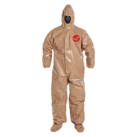 Tychem 5000 Coverall Hood Att Socks Tan 2X MPN:C3128TTN2X000600