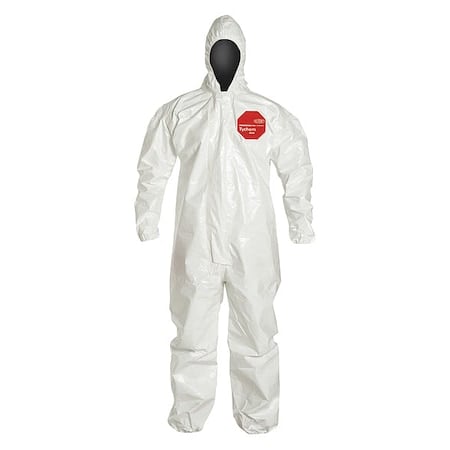 Tychem 4000 Hooded Cvrltaped Seams Wh 7X MPN:SL127TWH7X000600