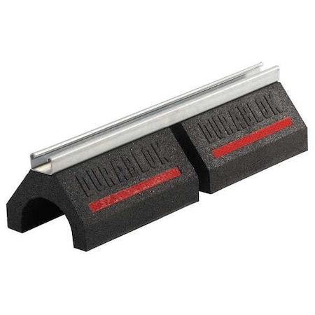 Pipe Support Block, 20x6x5 In MPN:DB20