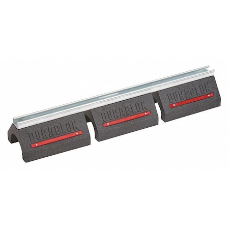 Pipe Support Block, 1500 Lb Load, 5 In H MPN:DB30
