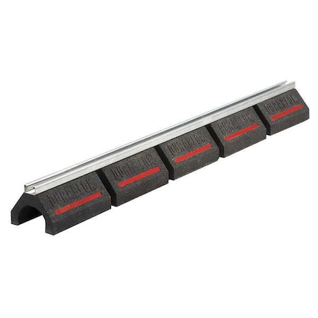 Pipe Support Block, 2500 Lb Load, 5 In H MPN:DB48