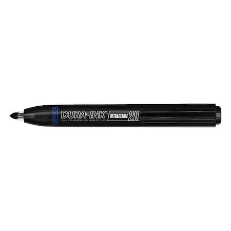 Industrial Marker, Fine Tip, Black Color Family, Ink MPN:96575