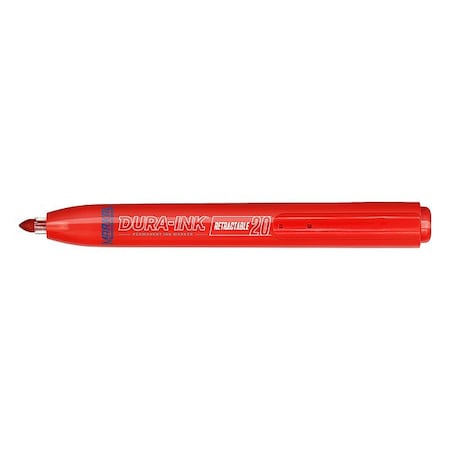 Industrial Marker, Fine Tip, Red Color Family, Ink MPN:96576