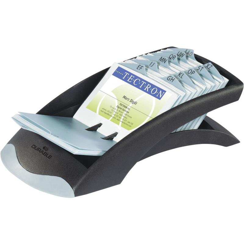 DURABLE VISIFIX Desk Business Card File MPN:241301