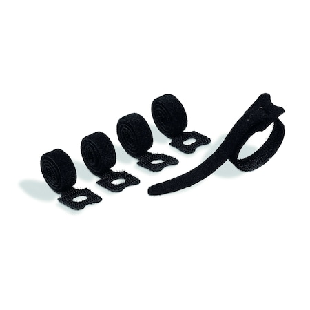 Velcro cable tie w/ loop Grip, black, PK 5 MPN:503601