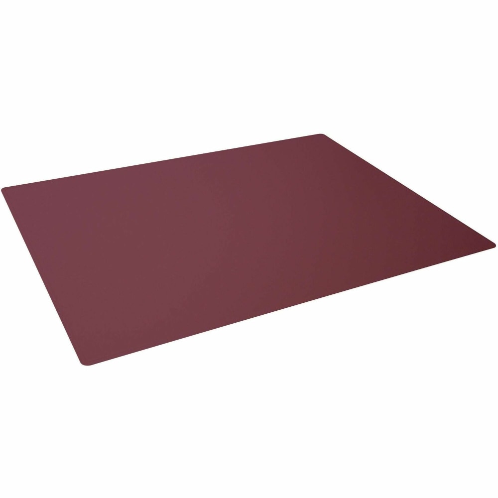 Durable Desk Mat, 26in x 20in, Burgundy MPN:713303