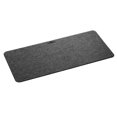 Desk Mat, PET Felt, CharcoalGray, 27.5x13in MPN:708158