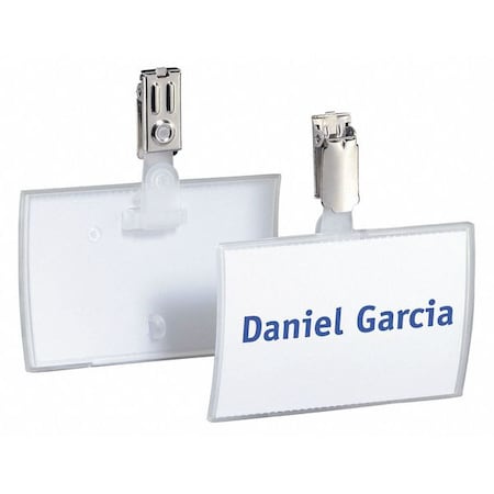 Name Badge, Strap Clip, 1/8