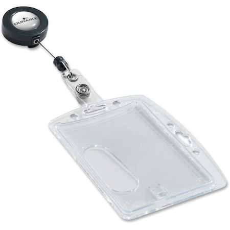 Badge Holder, Pouch, 2 3/4 inH, PK10 MPN:801219