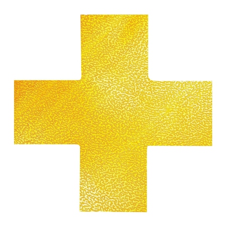 Floor Marking Cross Shape, No Legend, 10 PK MPN:170104